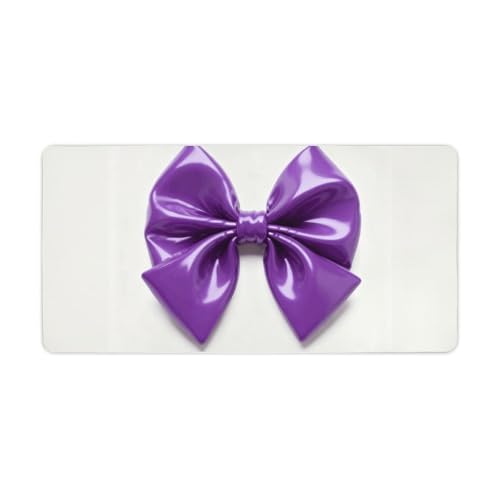 Purple Bow desk pad protector grande resistente al agua miniatura 1