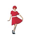 Generic Adult's Red Orphan Costume, Medium