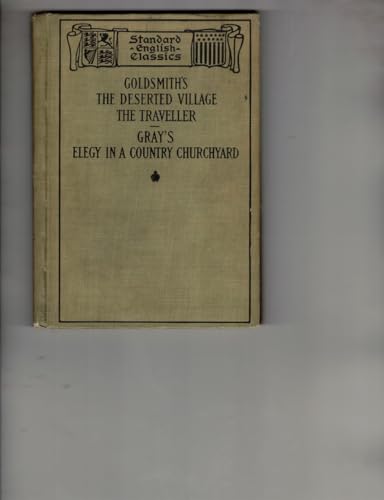 Goldsmith's "Deserted Village" "The Traveller" ... B00FIKWK6O Book Cover