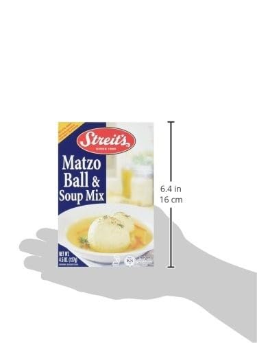 Streit's Matzo Ball & Soup Mix Kosher for Passover 4.5 oz. Pack of 6.6 - image 7