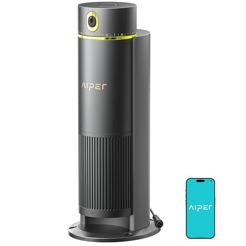 Image of Aiper IrriSense 2 Smart Irrigation System, 4-in-1 Multi-Zone Watering Device, App Control, Smart Scheduling, Garden Sprinkler with Rain Sensor, for Lawns up to 4,800 sq.ft.-Yellow