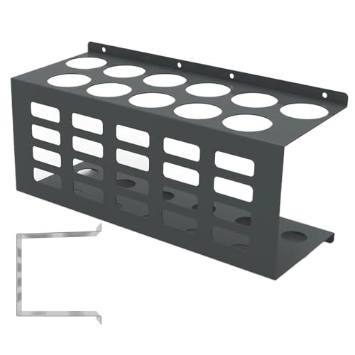 ウォールホルダーシーラントパイプが多い荷重11倍ブラケット、堅牢な壁の固定| Dichtstoffオーガナイザーワークショップガレージ、業界DIYインテリア、ホームワークエリアのツールウェアハウス