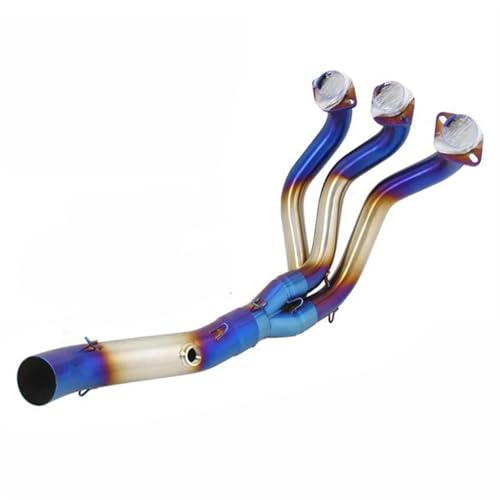 Tuyau d'échappement avant 51mm pour moto Yamaha MT-09 modèles 2014 à 2020
