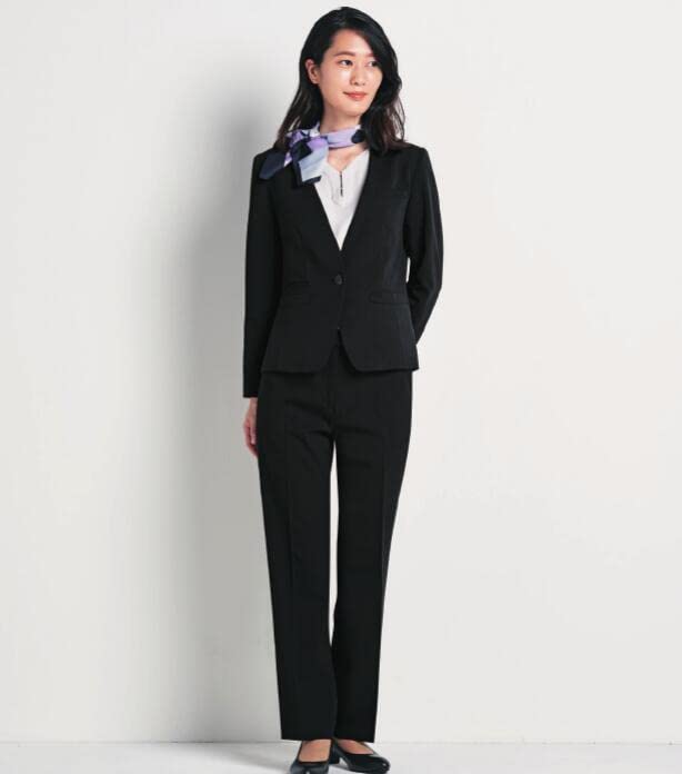 BONOFFICE] [ボンオフィス] 事務服 制服 テーパードパンツ AP6251