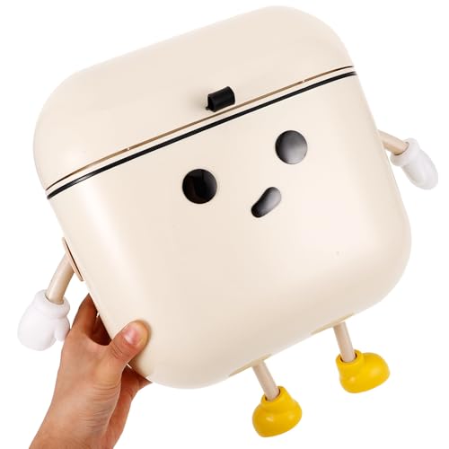 Caneca Colgante de Cocina con Tapa 9L Beige miniatura 4