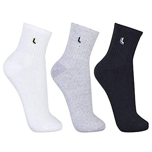 Kit com 10 Meias Sport Lupo AM Especial Branco/Cinza/Preto 37 - 40