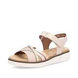 Remonte Damen Riemchensandalen D2058, Frauen Sandalen,lose Einlage,halteriemen,Sommerschuhe,Freizeitschuhe,offene Schuhe,Strandschuhe,rosa (31),39 EU