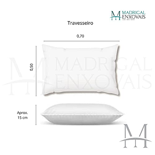 Travesseiro Kacyumara Premium Toque de Pétalas 0.50x0.70m