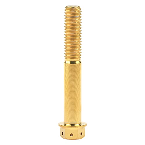 Vis à tête hexagonale M10 contre le desserrage pas 1,25 mm doré x4 - 3