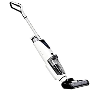 3-in-1 draadloze vloerreiniger, twee borstels draadloze nat-droogzuiger, natstofzuiger met zelfreinigend, twee watertanksysteem, 5000 mAh batterij continue gebruiksduur 50 min