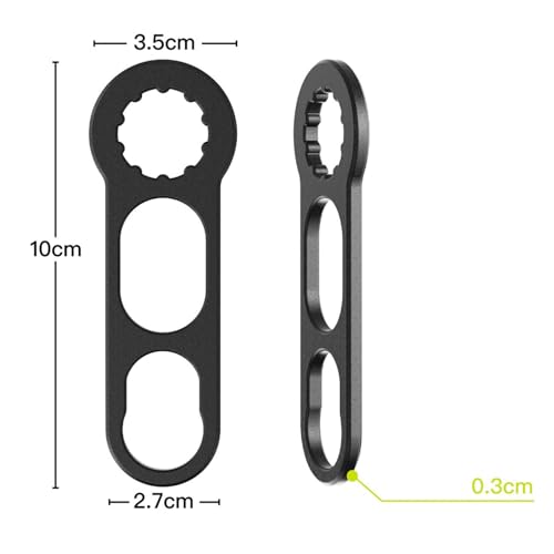 Bike Pedal Wrench Removal Spanner Heavy Duty Efficient for 17mm 20mm Flat Pedals Professional Small Sturdy 3 in 1 Versatile2
