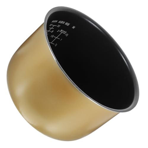 Toyvian Olla Interior para Olla Arrocera Eléctrica con Revestimiento Antiadherente Repuesto de Aluminio para Cocina Doméstica Pot Reemplazo de Cocción Precisa para Arroz