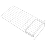 Lurrose Ersatz eisendraht trennwand Kühlschrank Gefrierschrank organizer Robust für Effiziente Lagerung und Vielseitige Lebensmittelaufteilung im Kühlgerät