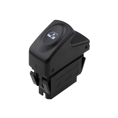 Bouton Interrupteur Commande de Lève Vitre avant gauche ou droite compatible pour Renault Clio 2 Kangoo Megane I Scenic I OEM 7700838101 7700421120