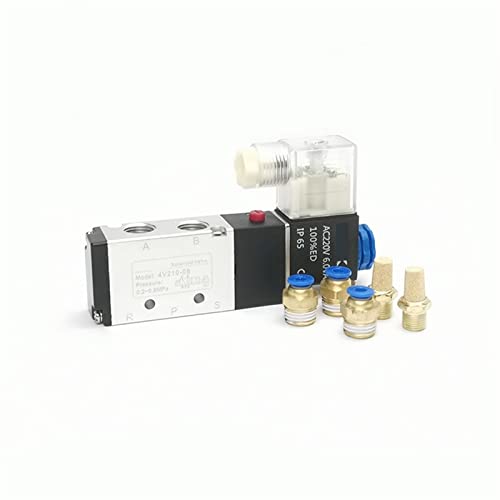 Électrovanne 5/2 voies DC24V à commutation rapide pour automatisme 1/4