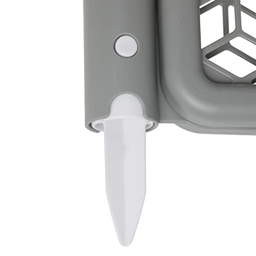 Evenflo Versatile Play Space Adjustable Play Area, 8-Panel (Cool Gray) #TOP2