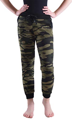 Dinamit Jeans Girl's Boy's Jogger Bonded Fabric for Extra Soft & Stretch (Run Small!! See Size Chart Below)