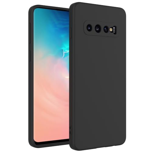 Image of for Samsung Galaxy S10 Plus Case Black, Scratch Resistant with Soft Touch, Slim Thin Phone Cover for Samsung Galaxy S10 Plus