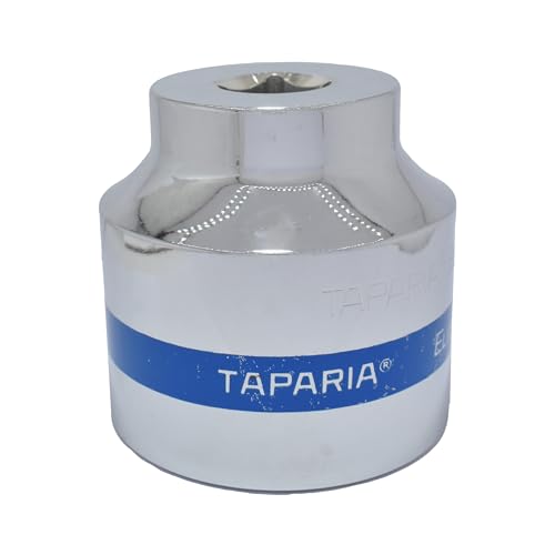 Image of TAPARIA Socket made of Chrome Vanadium Steel 6 Point Deep /Long Socket (Silver), C60 of 3 /4 inch (19mm) Square drive size, Suitable for Automobile, Industrial, Fabrication, Professional & Home Use