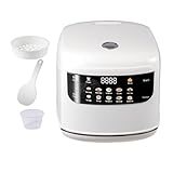 Cuiseur à riz Mini,2L - 400W, 110-220V Compatible Voyage | Autocuiseur Intelligent avec Fonction Garde-au-chaud 24h et Panier Vapeur | Parfait pour 1-3 Personnes, Appartement,Camping-car et Dortoir