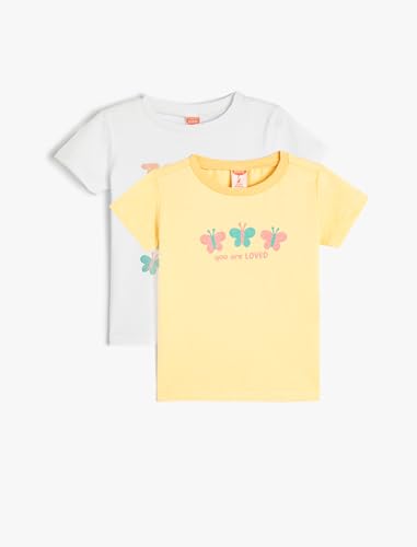 Conjunto básico de camiseta, amarillo, 36_months