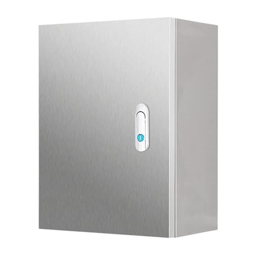 Boîtier de jonction étanche et verrouillable pour armoire murale extérieure en acier