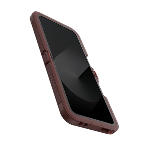 Image of OtterBox Galaxy Z Flip7 FE & Flip6 Defender Series XT Case - Red Clay | Tough, Rugged & Durable Samsung Galaxy Case with Magnets, Rugged Hinge Cover, Durable, Grippy Edges and Port Covers