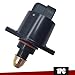 getfay 1 PC Car Idle Motor Air Control Valve, Throttle Idle Stepper Motor Idle Valve, Retrofit Replacement OEM #90380 10526 90325864 Accessories, Compatible with King Kong Vehicles (Black)