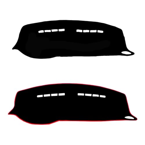Alfombrilla para salpicadero de coche RHD negra protectora 3