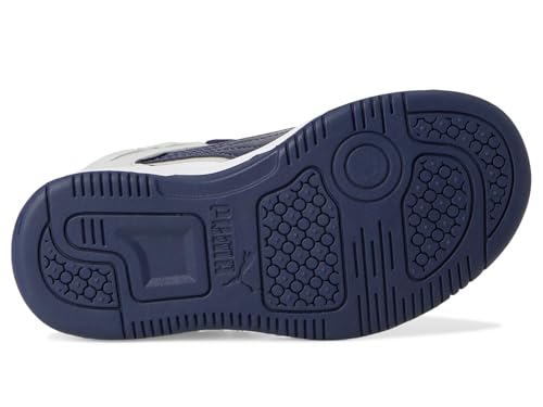 PUMA Unisex-Child Rebound Layup Mid Hook and Loop Shoes (Little Kid) Sneaker3