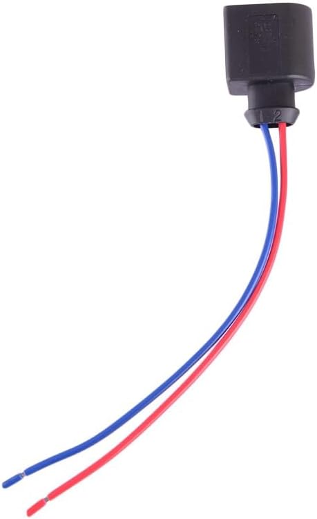 Car Repair A2218690121 2Pcs Windshield Washer Pump Connector Plug Wiring Fit for Benz G550 SLK280 SL550 S65 C230 C280 CL600 12V