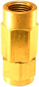 Kingston 226T-2-2 1/4" x 1/4" Vertical Check Valve With Teflon Disc