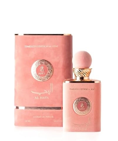 AYAT PERFUMES Ekstrakt z wody perfumowanej Al Haya 100 ml - Kolekcja Timeless Edition - Oriental Dubai Perfumy dla kobiet - Ładna butelka wyprodukowana w Emiratach
