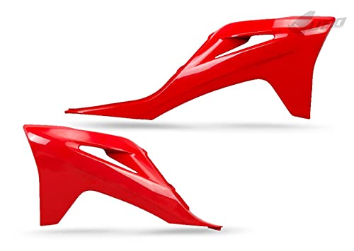 Flanc de radiateur UFO Plast Gas Gas EC 250 rouge ultra flexible