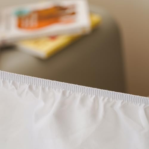 Image of Wellboo Solid White Toddler Bedding Sets for Girls Boys Plain Color 4 Pieces Soft Crib Bed Set Including Comforter, Sheets and Pillowcase Kids Soft All White Solid Color Quilt Warm