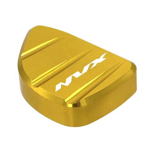 Motorrad Fuß Seitenständer Pad Für YAMAHA NVX155 Für AEROX 155 Ständer Unterstützung Platte Verlängerung Zubehör Hilfs(B Gold)