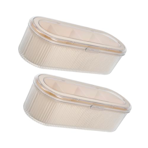 Organisateurs compacts en plastique PP pour cosmétiques et pinceaux