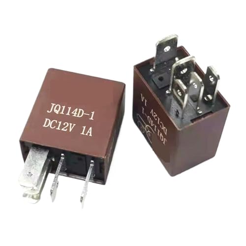 Relé JQ114D-1 12V CC interruptor magnético de 5 pines y 1A mini 2