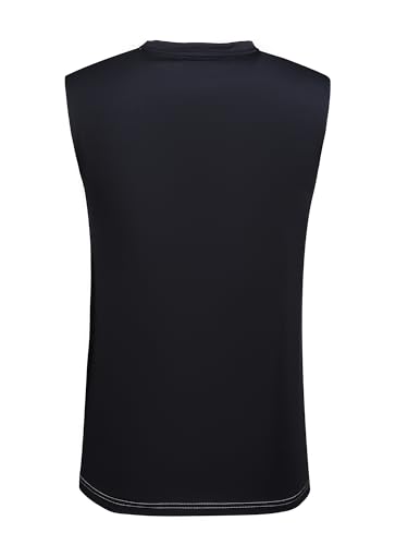 Image of YONEX Comfort Club 8 Sleeveless Round Neck T-Shirt 3000- Sustainable Performance |TruDry Moisture-Wicking | Cool, Dry and Comfortable | Round Neck | Light Weight | Eco-Friendly T-Shirt