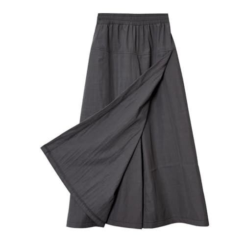 Y2K Cargo Skants for Women High Waist A Line Wide Leg Pants Baggy Streetwear Vintage Skants