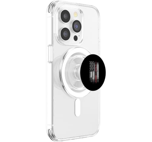 Barbería PopSockets MagSafe con diseño de bandera americana para estilistas 4