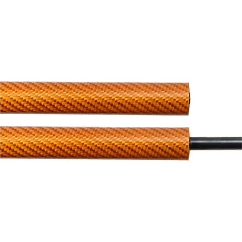 Entretoises à gaz VW Amarok en fibre de carbone orange amortisseur haut de gamme