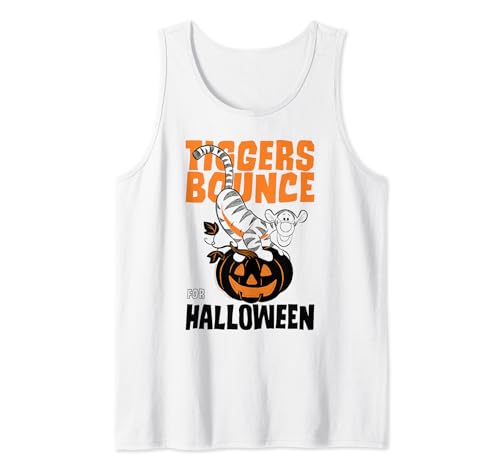 Regalo ideal de Disney Winnie The Pooh con tank top de Tigger para Halloween