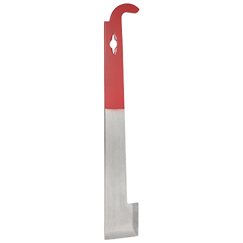 QKP Beekeepers Tool Stainless Steel J Hook Tool Bee Hive Frame Lifter And Scraper Beekeeping Equipment 11''