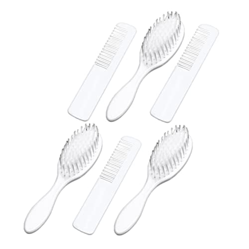 Holibanna 3Juegos Peines Para Cuidado Del Cabello De Bebés Peine Para Masaje Del Cabelludo Para Nacidos y Suave Para Piel Sensible