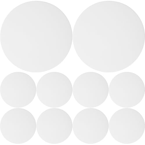 SEWACC - SEWACC Papier filtre qualitatif rapide 9 centimètres 100 feuilles en fibres de coton pour analyses quantitatives et expériences de laboratoire papier filtre absorbant pour eau