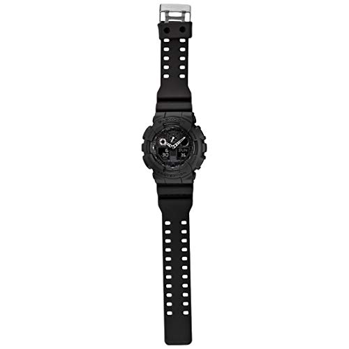 Casio G-Shock Analog-Digital Black Dial Men's Watch-GA-100-1A1DR (G270) - Image 6