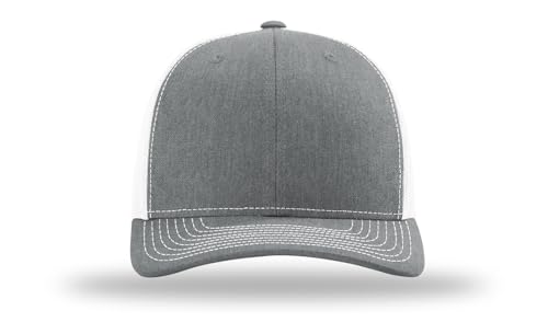 Image of Richardson 112 Trucker Hat - Premium Blank Baseball Cap, Adjustable Snapback Hat - Structured Six Panel Richardson Blank Hats