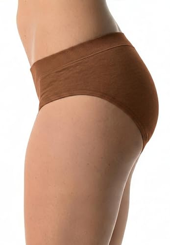 Image of Balanced Tech Moisture Wicking Underwear for Women, Seamless Workout Hipster Brief Bikini Panties