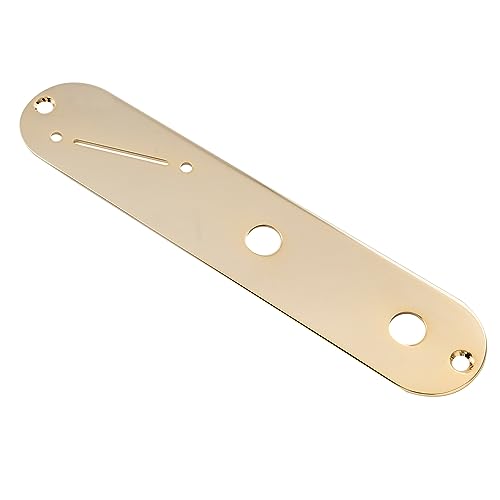 Musiclily Pro 32mm Control Plate Placa de Controle Telecaster de Aço com Orifício Estreito Potenciôm
